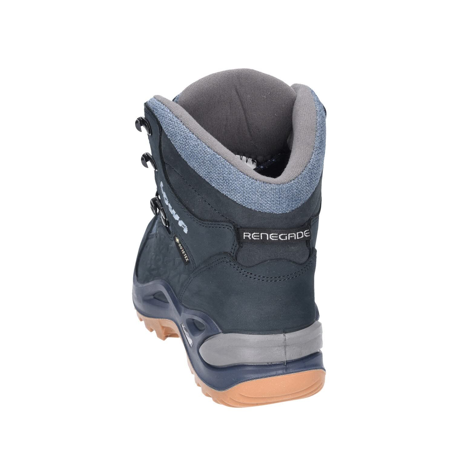 Черевики Женские Lowa Renegade Warm GTX Mid Navy Ice Blue, фото №3