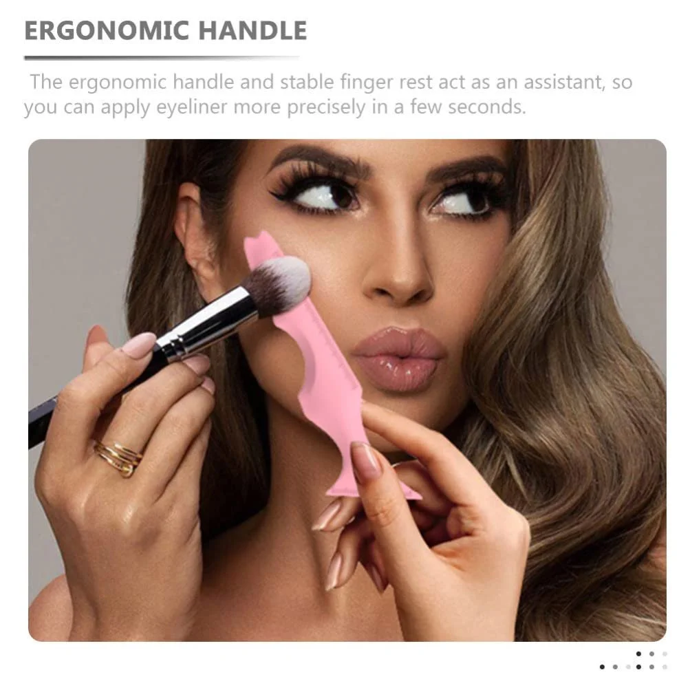 Трафарети для підводки очей Luxshiny силіконові багаторазового використання, фото №7