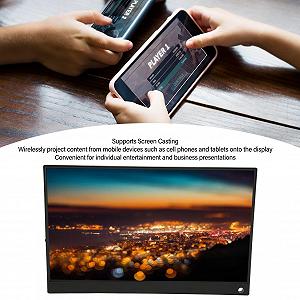 Монітор Lazmin112 15,6-дюймовий IPS 1920 x 1080 HD мультимедіа порти Динаміки ціна на synthetic.ua - Фото 1 Монітор Lazmin112 15,6-дюймовий IPS 1920 x 1080 HD мультимедіа порти Динаміки synthetic.ua - Фото 1