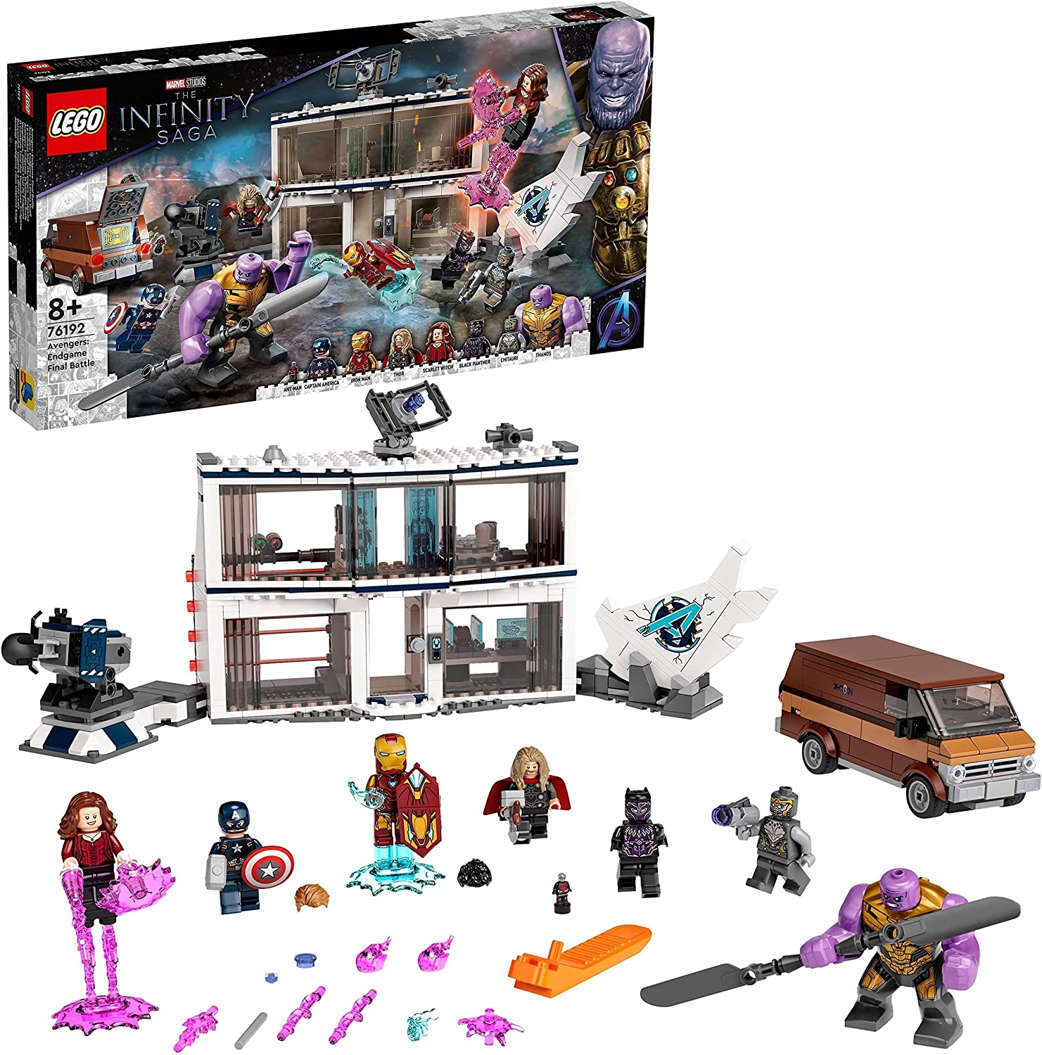 Конструктор Lego Marvel Мстители Финал Решающая битва 76192, фото №1