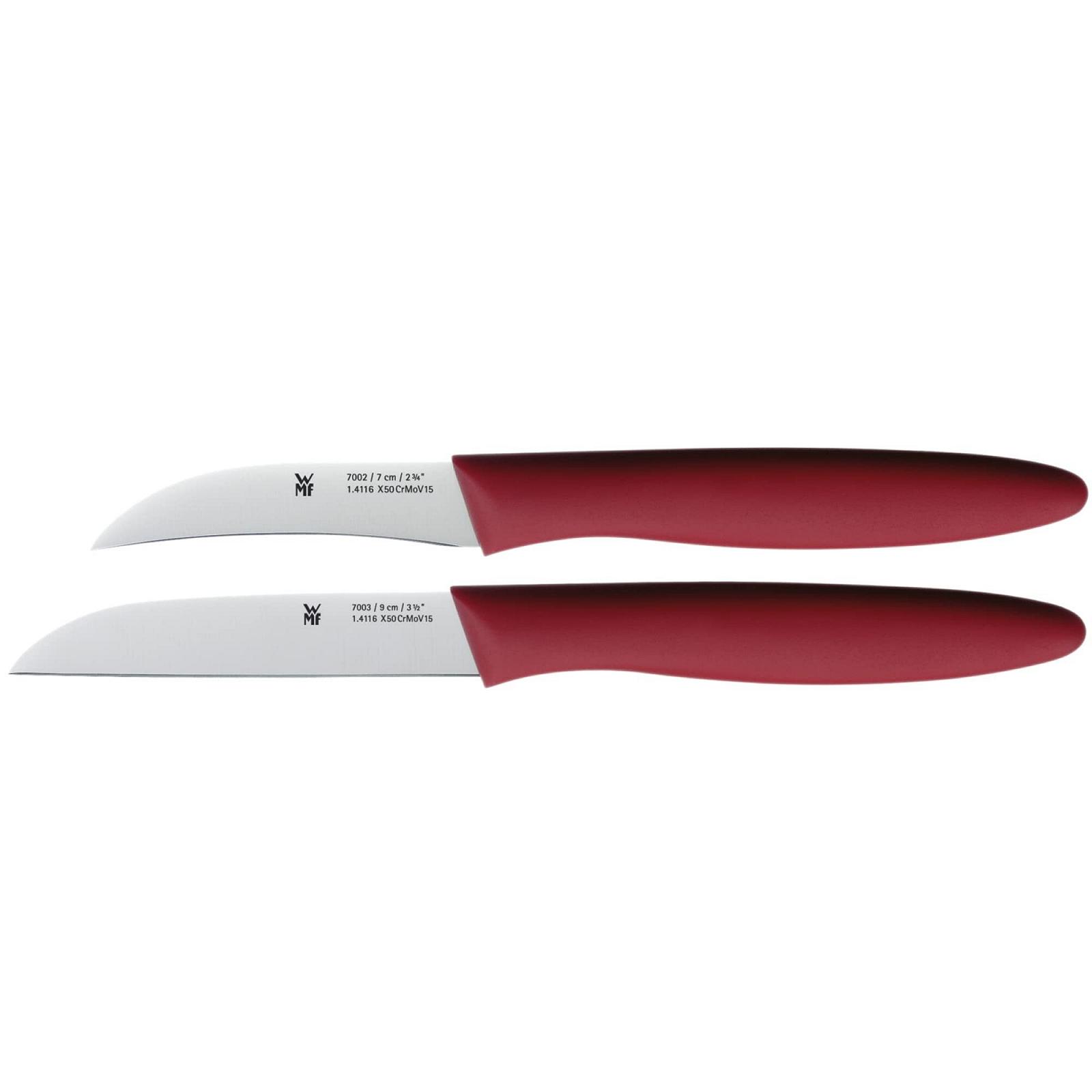 Набір ножів WMF Classic Line, 2 предмети: ніж для чищення овочів, ніж для овочів, спеціальна сталь, пластикові ручки, червоний та Ніж для чищення овочів WMF Classic Line, 16 см, спеціальна сталь, пластикова ручка, лезо 6 см, фото №5