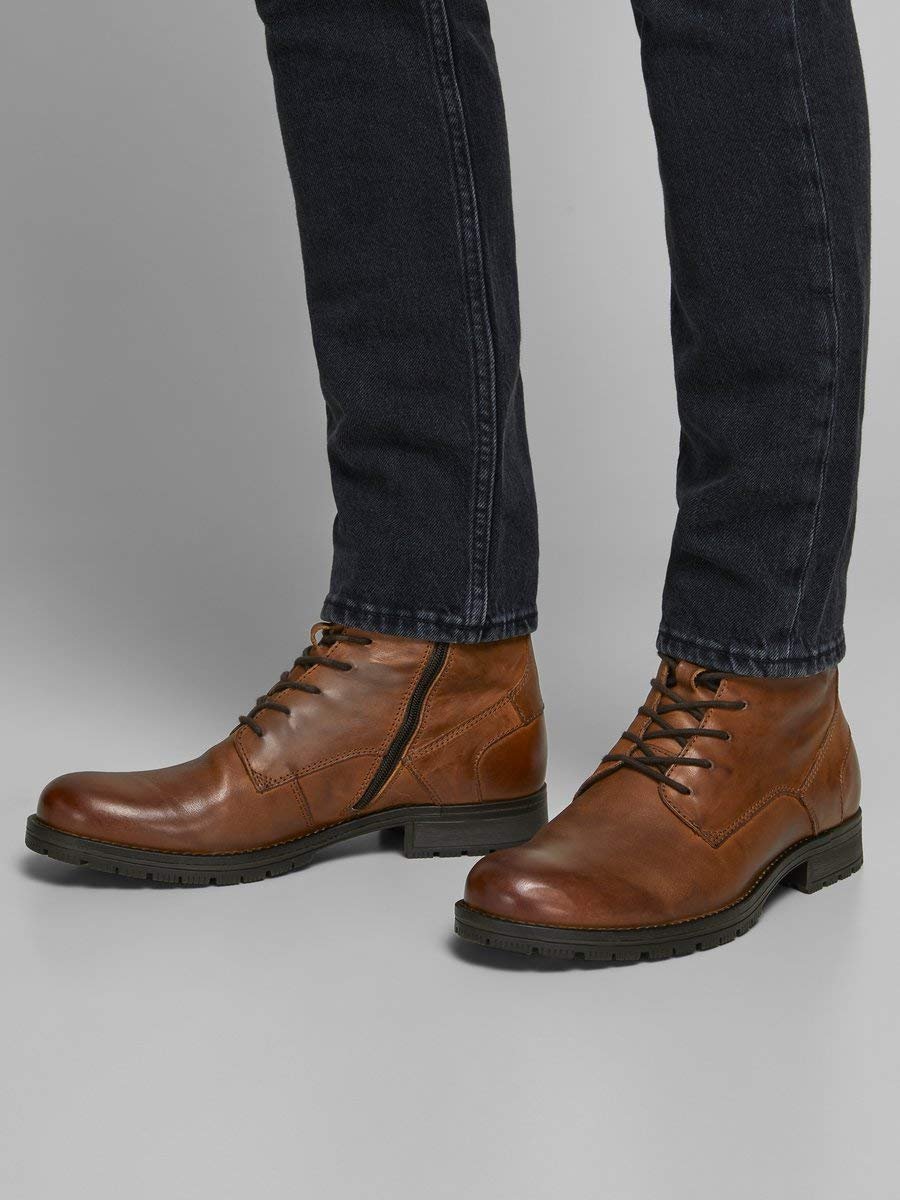 Ботинки Jack and Jones Кожаные Элегантные, фото №2