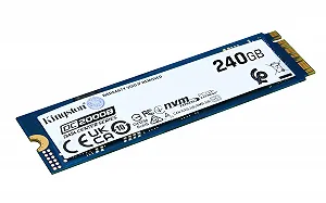 Enterprise SSD Kingston Data Center DC2000B SEDC2000BM8/240G PCIe 4.0 NVMe M.2 2280 240 ГБ Heatsink synthetic.ua - Фото 1