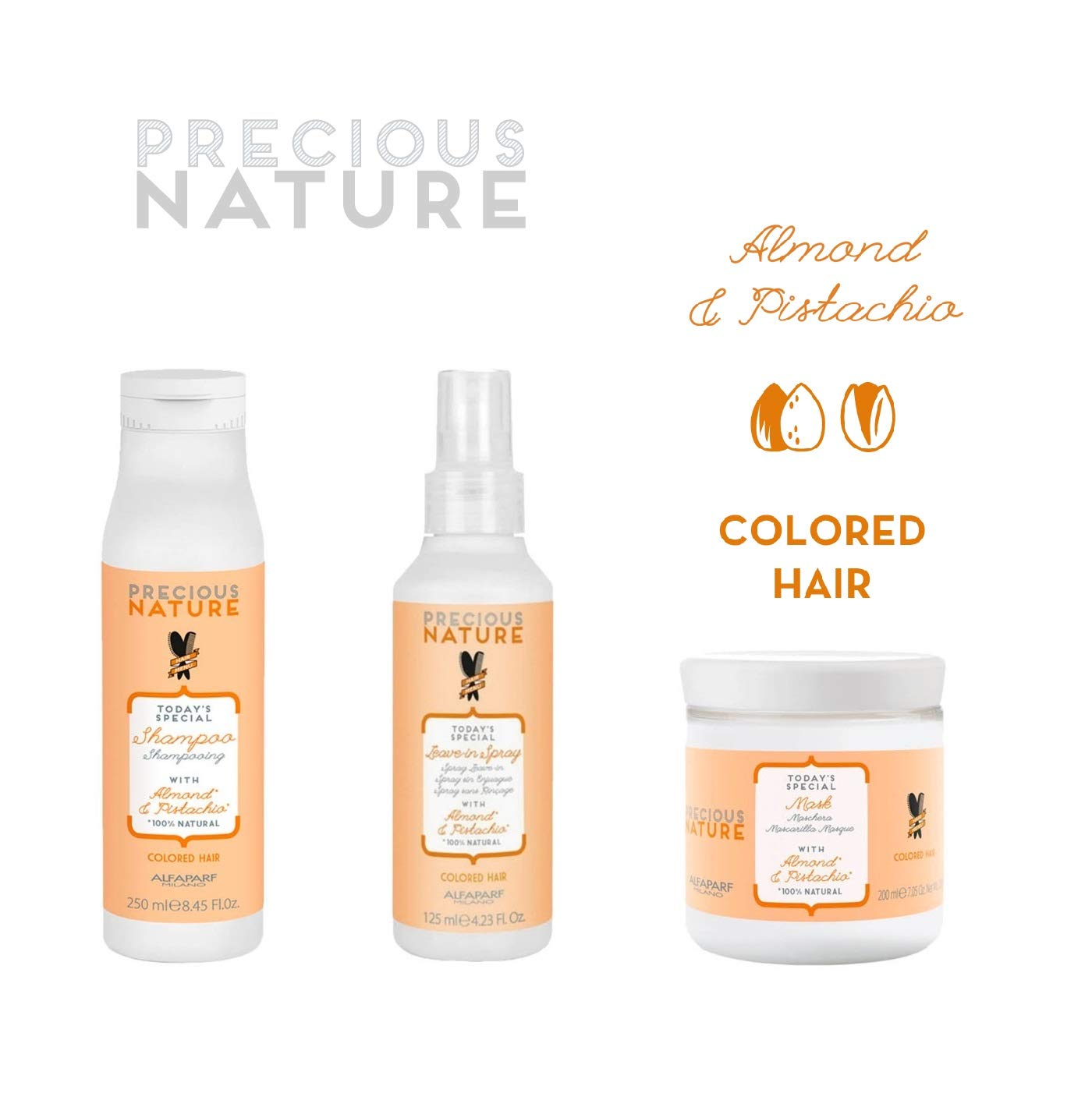 Шампунь Alfaparf Milan Precious Nature Защита цвета 250 г, фото №6