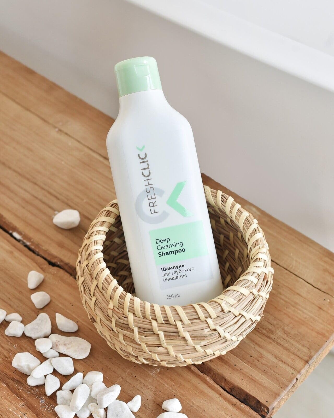 Шампунь TianDe FreshClick 27005 для глибокого очищення з вугіллям 250 г, фото №1