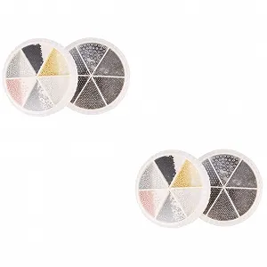 Набор для маникюра MAGICLULU, 4 шт., металлические бусины для ногтей, декоративные украшения для ногтей - Фото 1