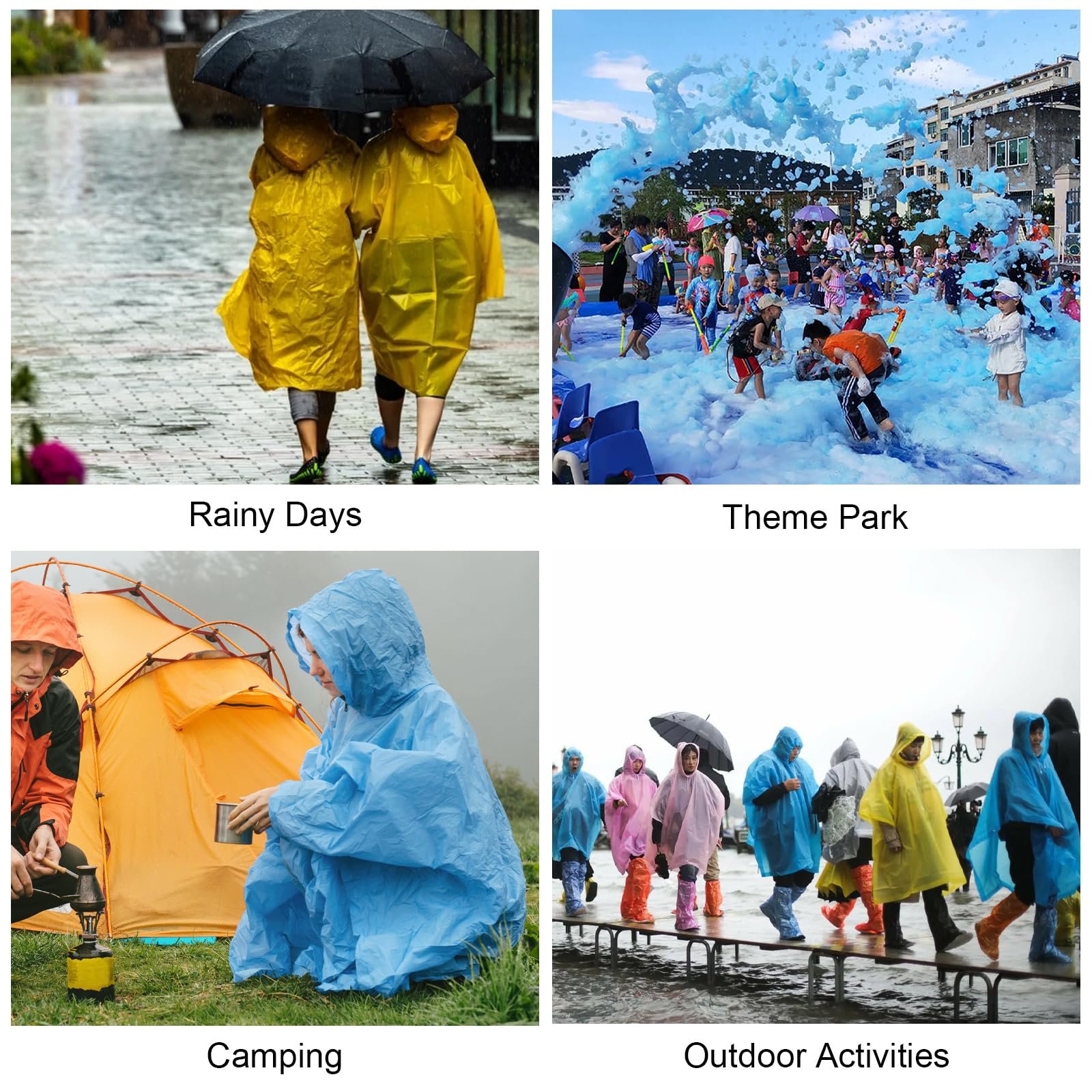 Детский дождевик-пончо Mayoii Водонепроницаемый детский дождевик с капюшоном и пуговицами, Легкий многоразовый плащ EVA для мальчиков и девочек, Портативный детский дождевик, фото №6 Детский дождевик-пончо Mayoii Водонепроницаемый детский дождевик с капюшоном и пуговицами, Легкий многоразовый плащ EVA для мальчиков и девочек, Портативный детский дождевик, фото №6