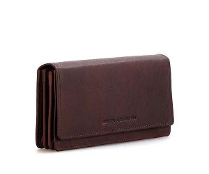 Бумажник Bi-Fold Spikes & Sparrow Kentucky Темно-коричневый Темно-коричневый synthetic.ua - Фото 1