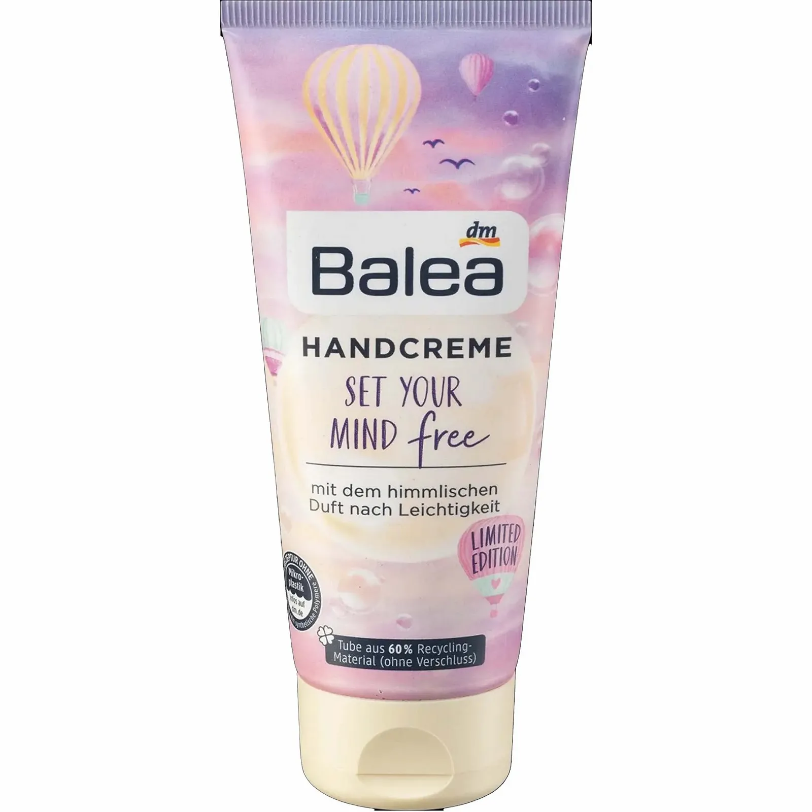 Крем для рук Balea Set Your Mind Free - з небесним ароматом легкості, 1 x 100 мл (Limited Edition), фото №1