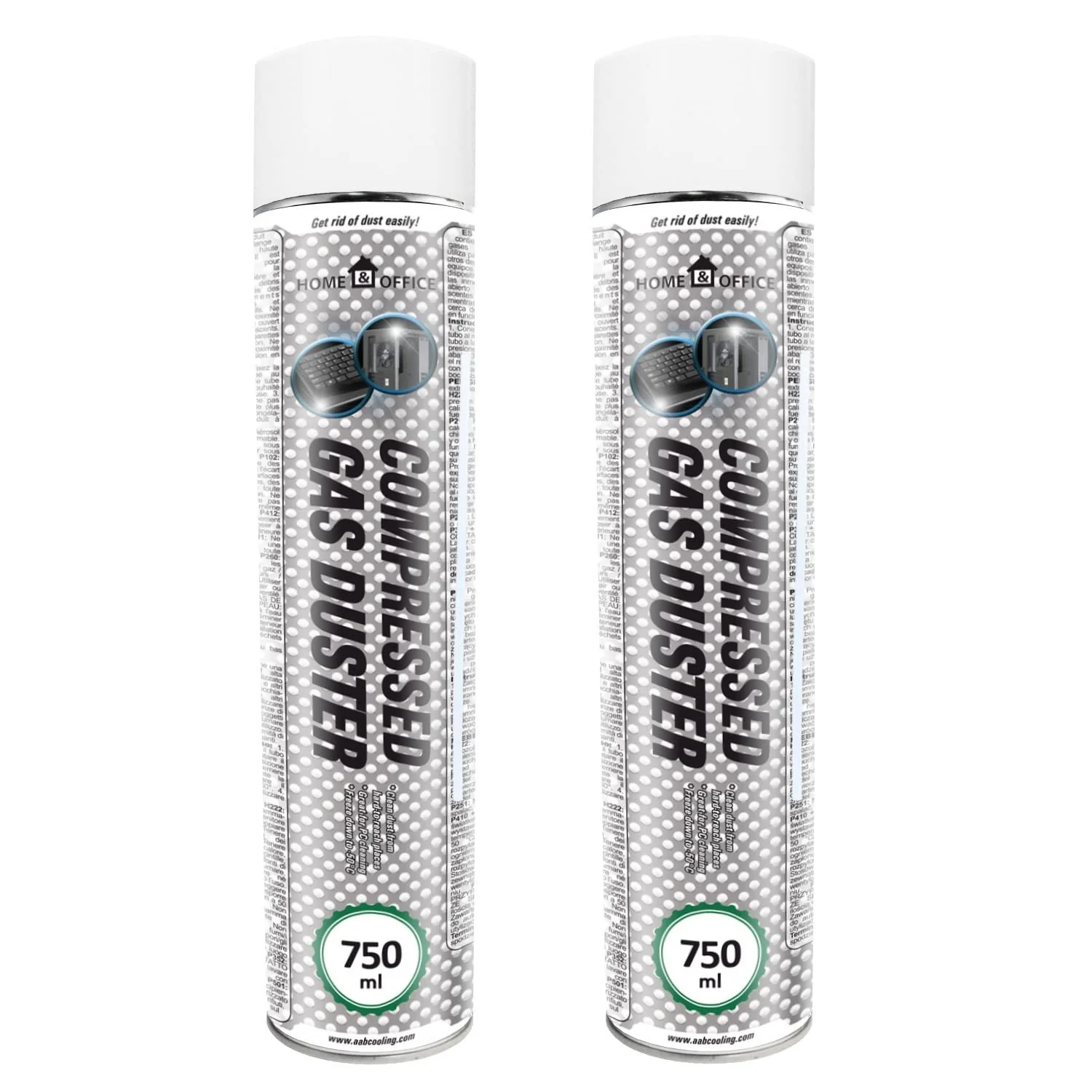 Стиснене повітря AABCOOLING Home & Office Gas Duster K2 2 x 750 мл, фото №1 Стиснене повітря AABCOOLING Home & Office Gas Duster K2 2 x 750 мл, фото №1