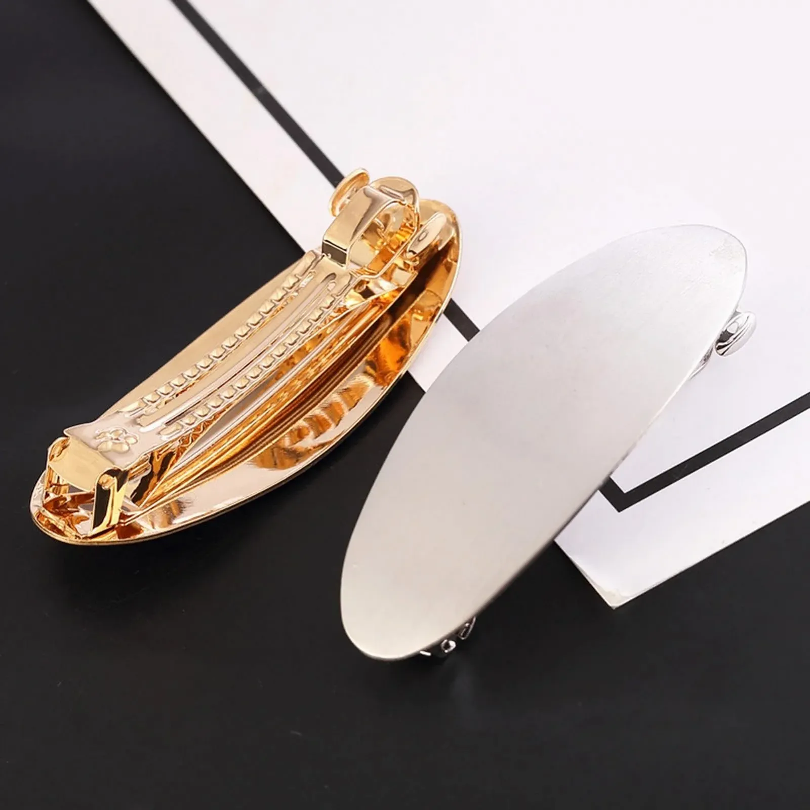 Заколка для волос Franz
ofen-style с французским дизайном овальной формы, фото №7