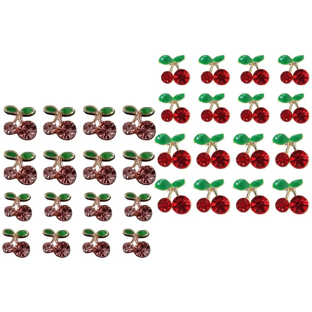 Украшения для ногтей Вишенки FOMIYES 3D для маникюра для женщин, фото №1