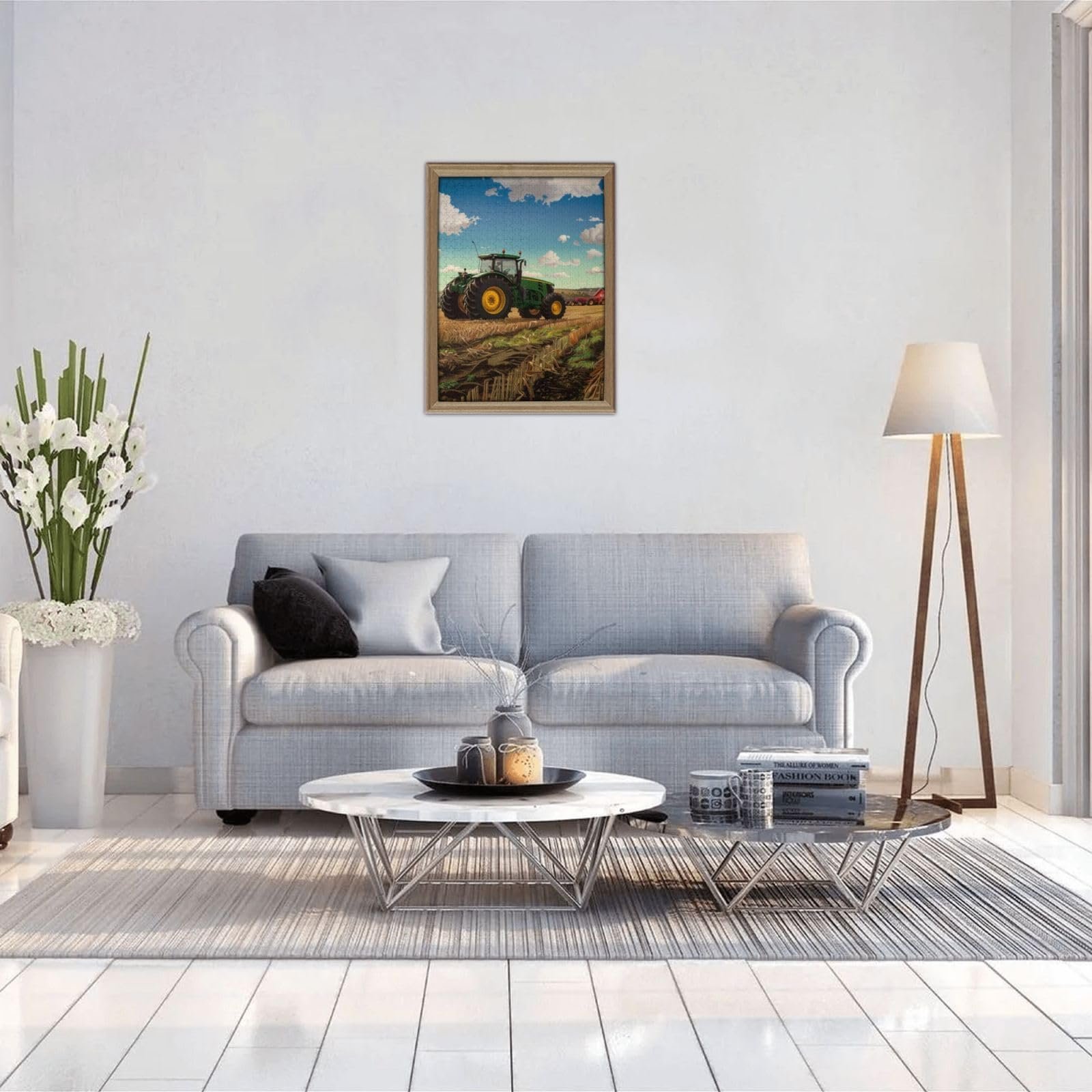 Пазл Wooden Puzzle Tractor Farm 500 деталей 38 x 52 см с коробкой для хранения, фото №8