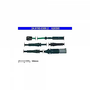 Датчик износа тормозных колодок ATE 24.8190-0300.2 для BMW, задняя ось - Фото 1