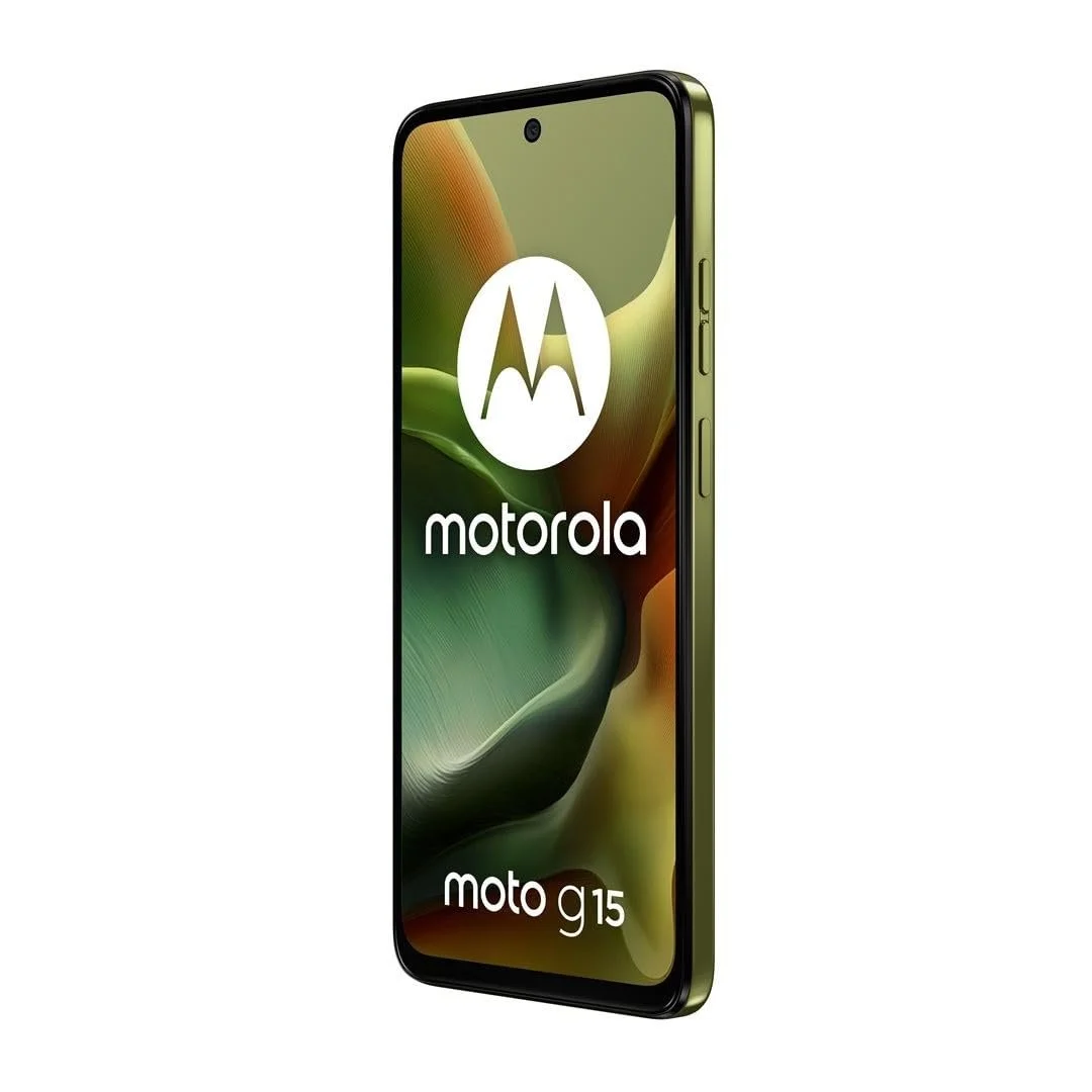 Смартфон Motorola Moto G15 128GB/4GB Dual SIM Iguana Green, фото №4