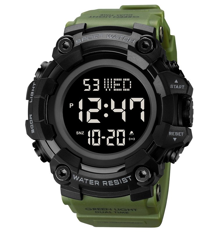 Годинник Skmei 1968 Military-Black, фото №1