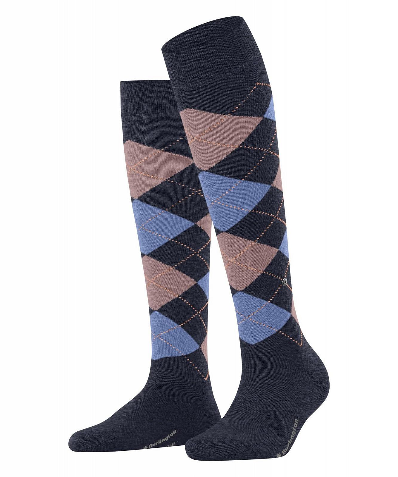 Женские гольфы Burlington Marylebone W Kh Wolle Lang Gemustert (1 пара), фото №1