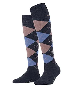 Женские гольфы Burlington Marylebone W Kh Wolle Lang Gemustert (1 пара) - Фото 1