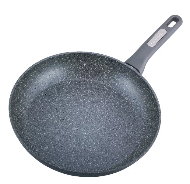 Скварода 30*5,5 см з антипригарним покриттям з кованого алюмінію Kamille KM-4291GR, фото №1