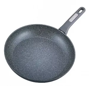 Скварода 30*5,5 см з антипригарним покриттям з кованого алюмінію Kamille KM-4291GR - Фото 1