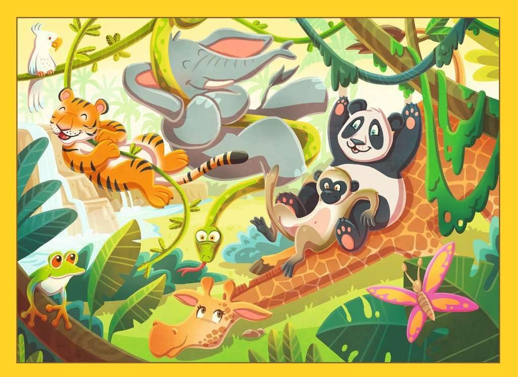 Пазл Ravensburger Speedy Puzzle 12004171 4х35 деталей, фото №5