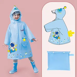 Дитячий дощовий пончо GXYANiaoy Спортивний Водонепроникний synthetic.ua - Фото 1