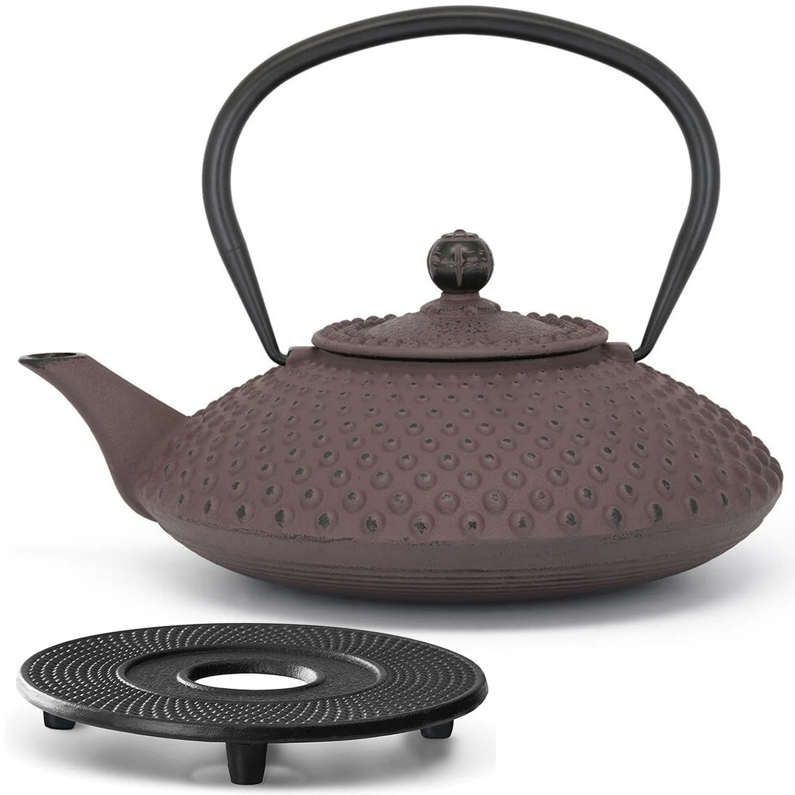 Чайник-заварник Чавунний Bredemeijer Asia 1.25 літра Фіолетовий, фото №1