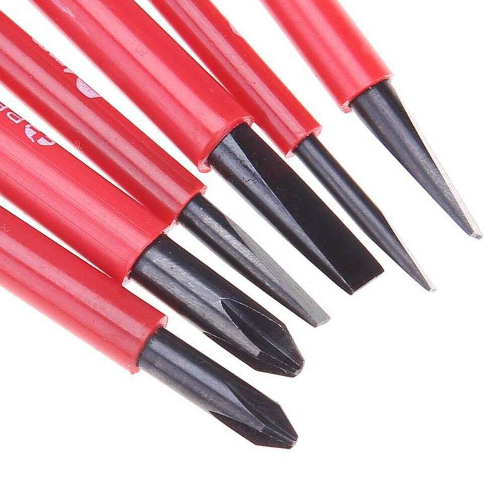 Набір викруток TOOLSTAR Insulated Magnetic Electrician 7 штук, фото №3