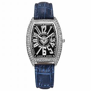 Женские Кварцевые Часы Generisch Sleek Минималистичный Черный - Фото 1