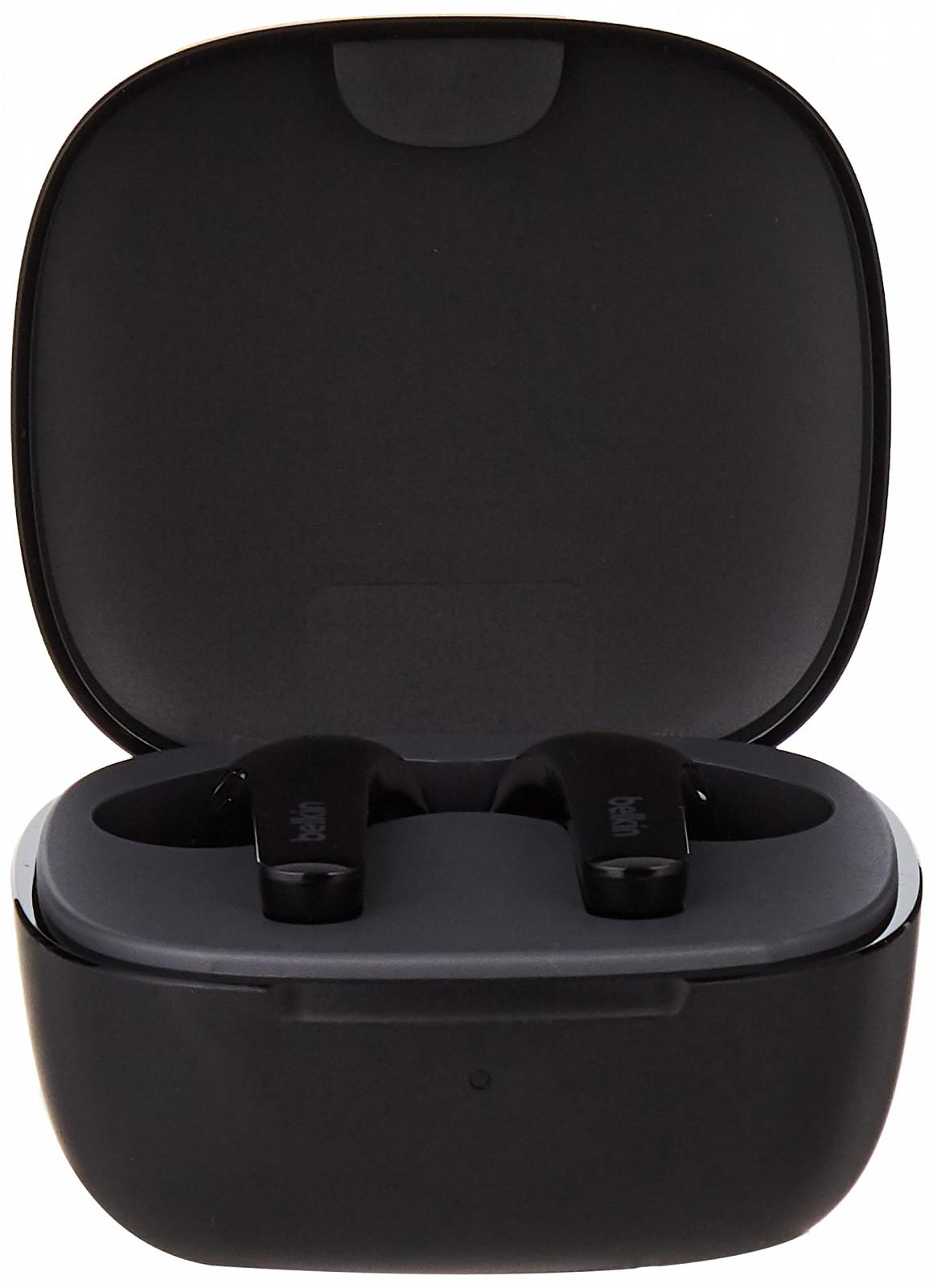 Навушники Belkin SOUNDFORM Flow True Wireless Wireless Bluetooth Noise Cancelling Sweatproof Splash Proof IPX5 31 годин Black, фото №4