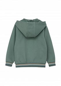 Толстовка s.Oliver с рельефным принтом synthetic.ua - Фото 1