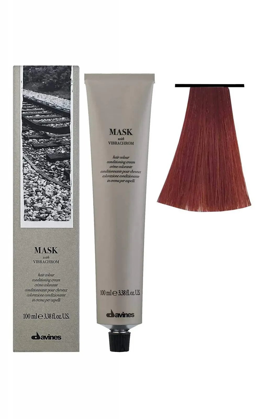 Крем-фарба для волосся Davines Coloring Vibrachrom Mask 8.46, 100 мл, фото №1 Крем-фарба для волосся Davines Coloring Vibrachrom Mask 8.46, 100 мл, фото №1