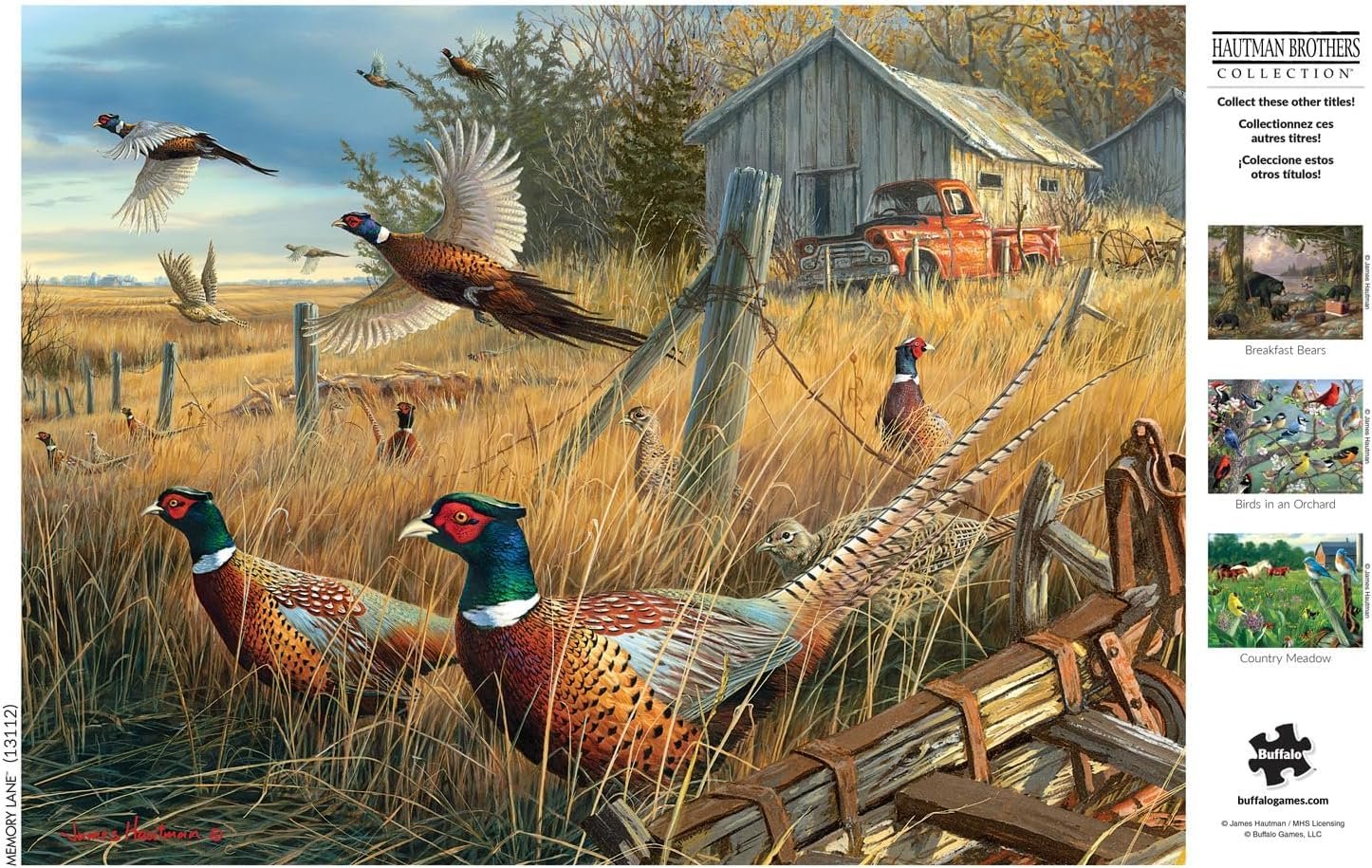 Пазл Buffalo Games Hautman Brothers Memory Lane 1000 деталей 67,9 x 50,2 см, фото №5