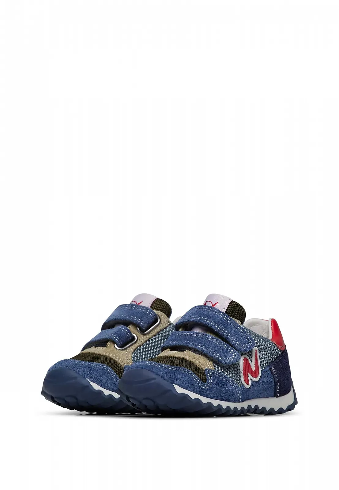 Взуття для хлопчиків Ясла Naturino Sammy 2 Vl. Suede / Net Сірий Bermuda, фото №8