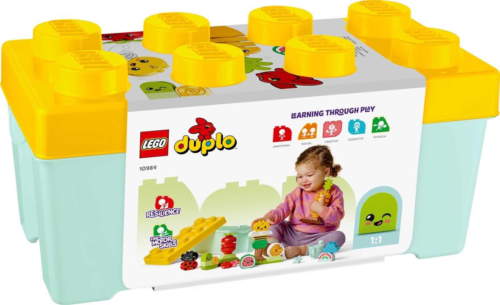 Конструктор Lego Duplo набор из 2: 10984 Органический сад и 10982 Трактор для фруктов и овощей, фото №3 Конструктор Lego Duplo набор из 2: 10984 Органический сад и 10982 Трактор для фруктов и овощей, фото №3