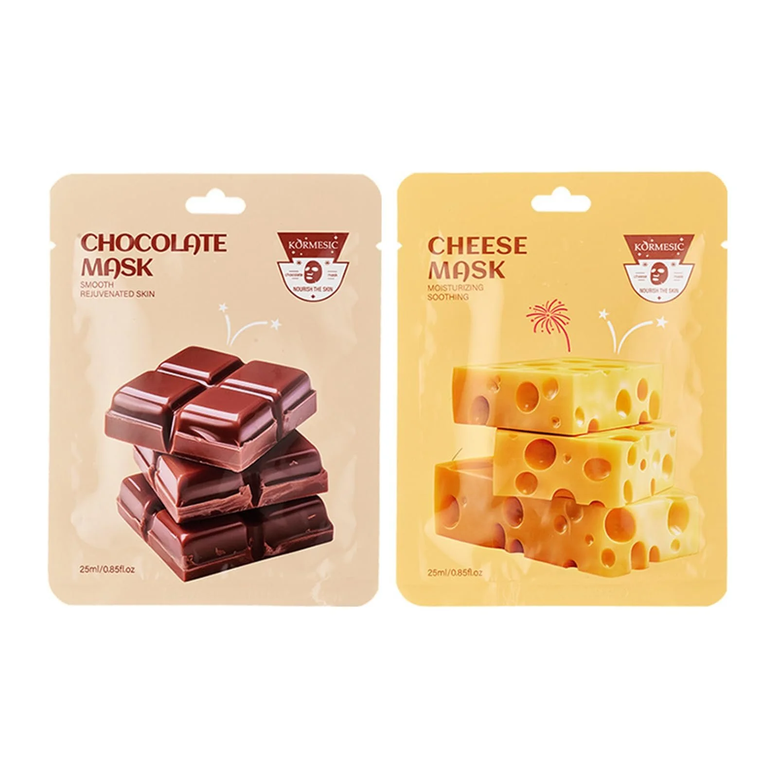 Маска для лица (2 шт. в упаковке) Hydrate Brighten Успокаивающая для женщин, девушек, для всех типов кожи, фото №1