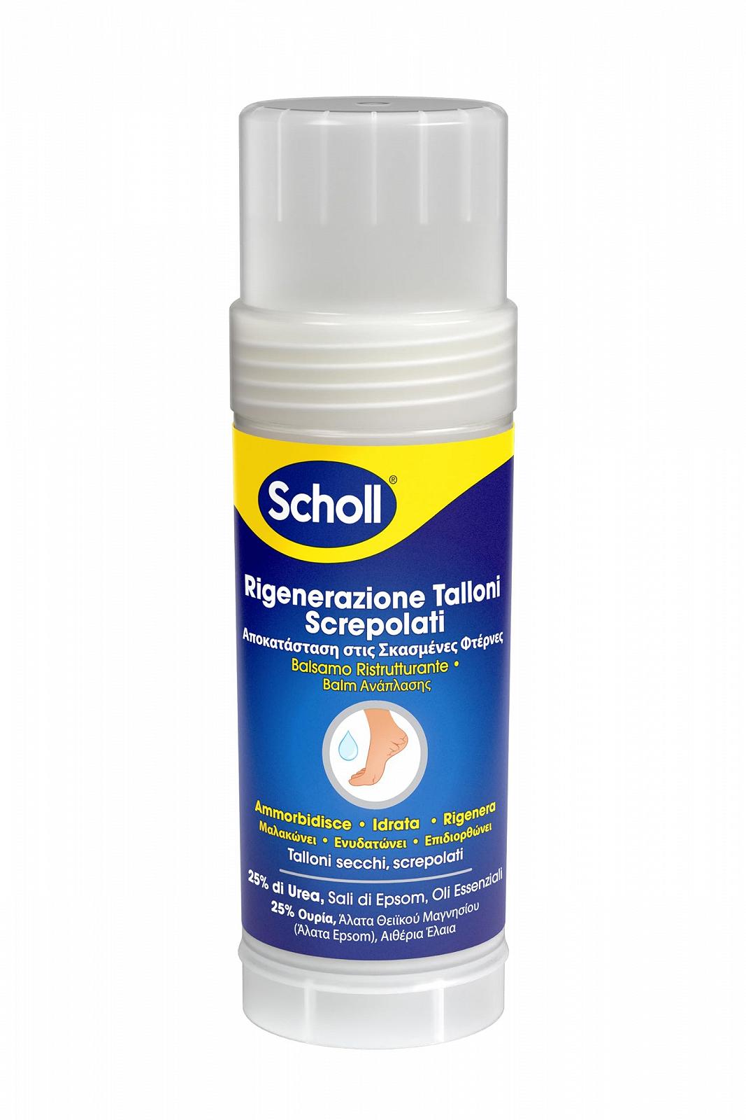 Карандаш для ног Scholl Cracked Heel 25% Urea Epsom Salts Essential Oils Hands Free, фото №1