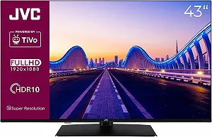 Телевізор 43" JVC LT-43VF5355 / Full HD / 60 Гц / LED / Smart TV (TiVo) / Wi-Fi / Bluetooth / T2 - Фото 1