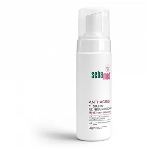 Пенка для умывания SEBAMED Anti-Ageing мицеллярная для очищения лица, для мужчин и женщин, подходит для снятия макияжа, для жирной и проблемной кожи, с гиалуроновой кислотой и алоэ вера, 150 мл synthetic.ua - Фото 1
