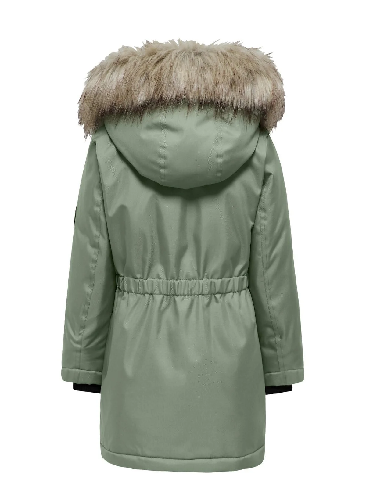 Зимняя куртка для девочек ONLY Kids Kogiris Parka с меховым капюшоном, фото №2 Зимняя куртка для девочек ONLY Kids Kogiris Parka с меховым капюшоном, фото №2