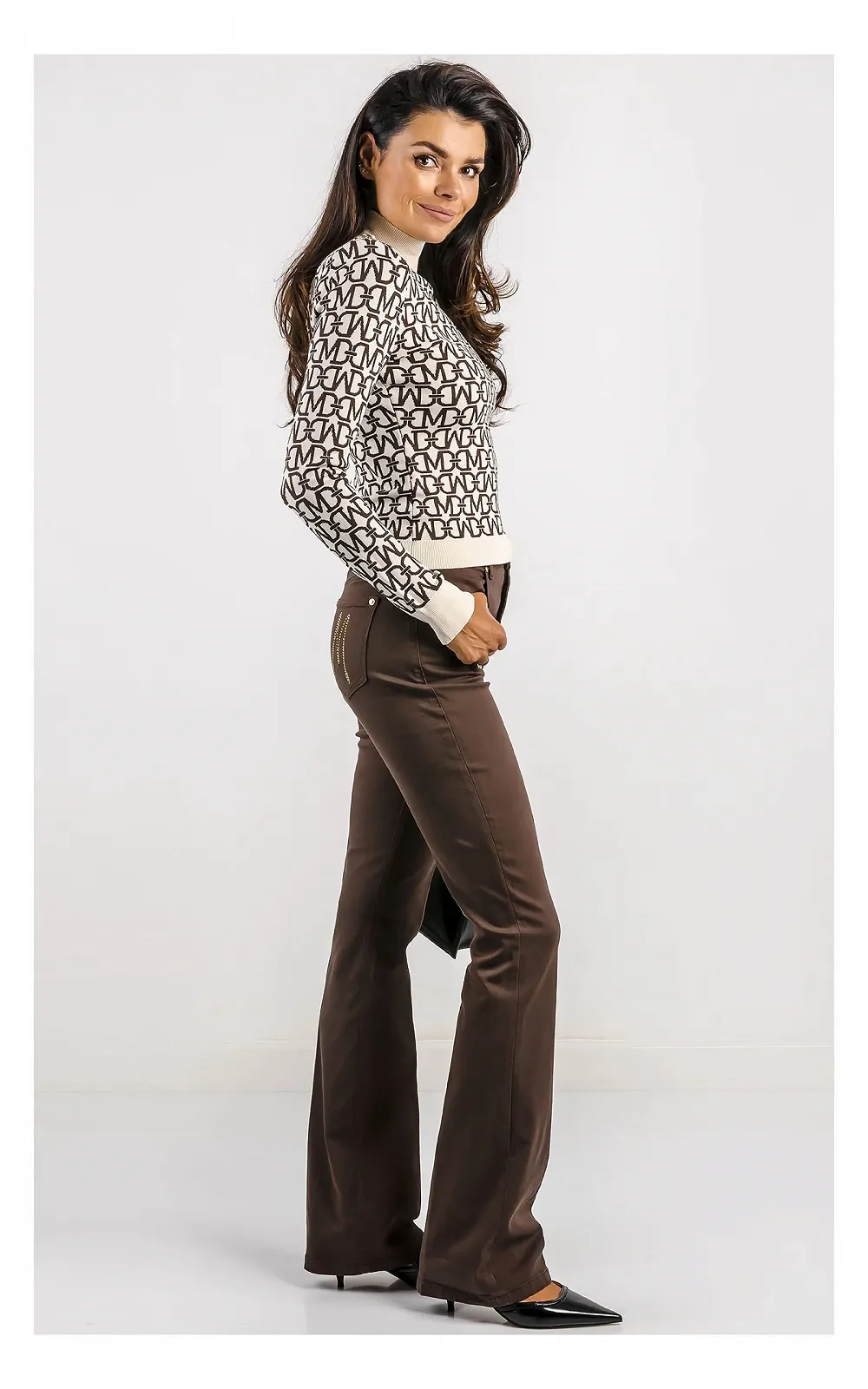 Жіночі джинси GUESS by Marciano Коричневий - 27, фото №2 Жіночі джинси GUESS by Marciano Коричневий - 27, фото №2