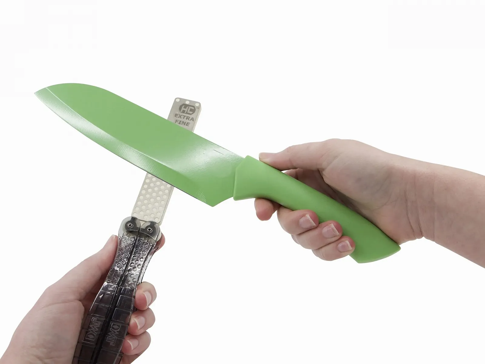 Точилка для ножей DMT Diafold FWMEF-H двухсторонняя Extra-Fine Hardcoat Surface Clear, фото №6