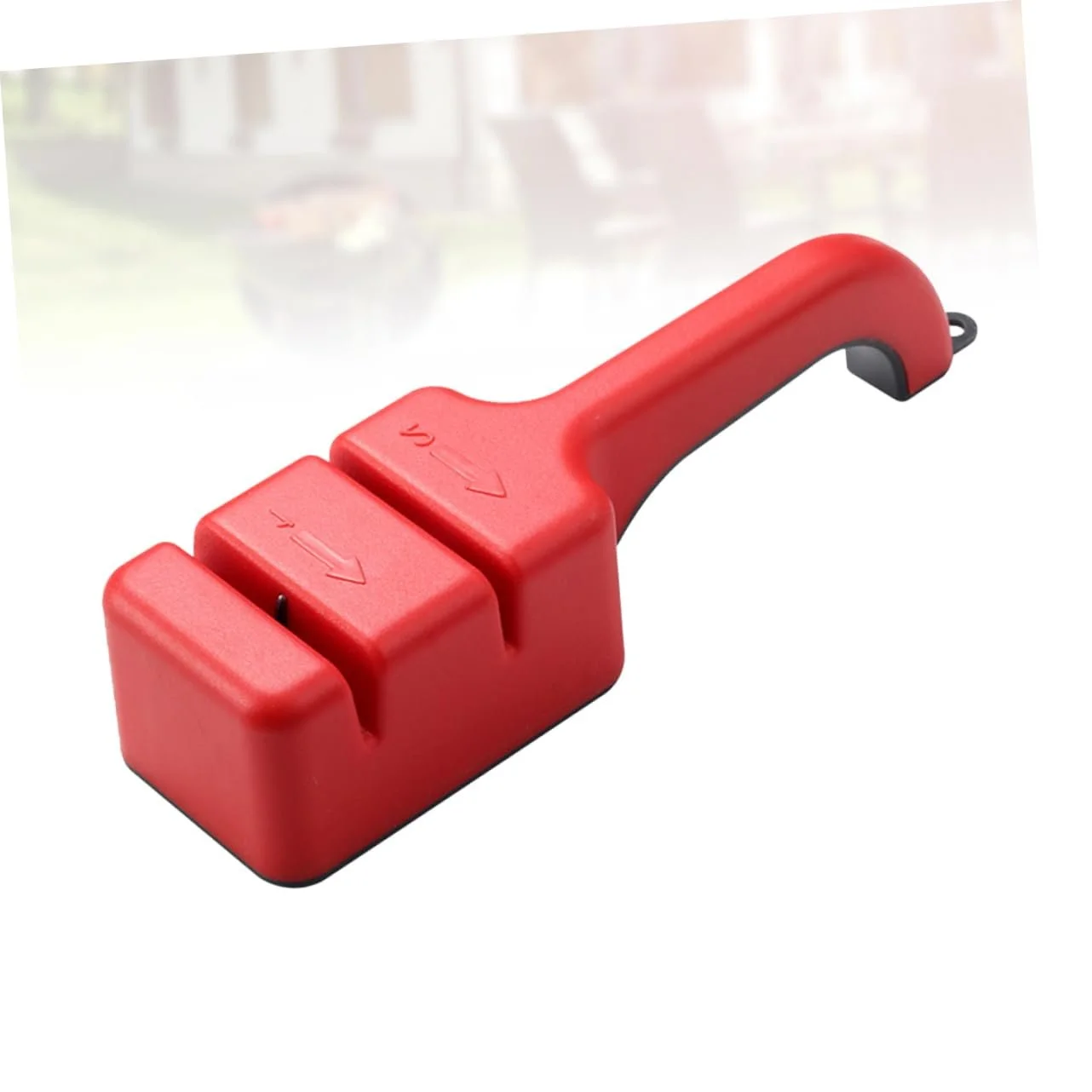 Точилка для ножей кухонная 2-ступенчатая портативная износостойкая, фото №9