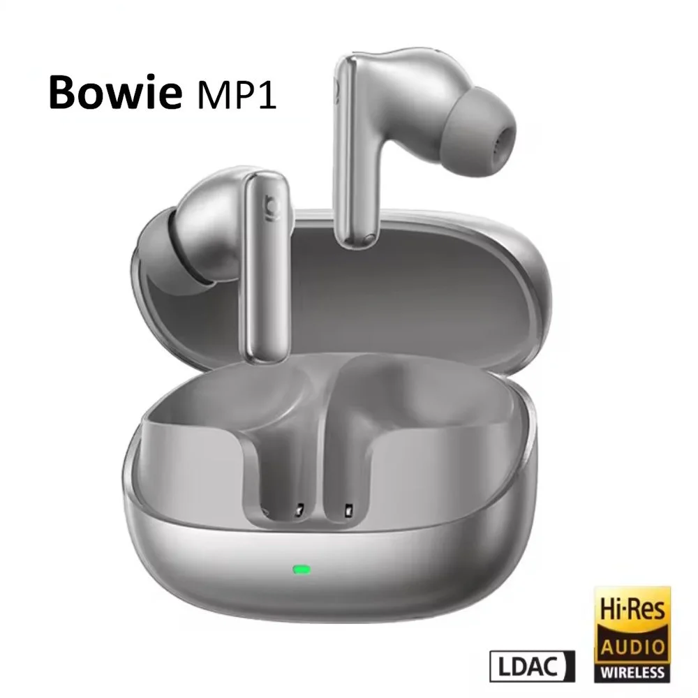 Наушники Baseus Bowie MP1 Hi-Res LDAC ANC -55dB 6-Mic Grey, фото №1