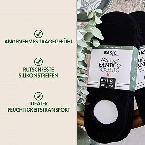 Носки Treasure Basic Бамбуковые 10 пар - 37-41 - Trainer No Show, Невидимые Унисекс Бамбуковые носки, Дышащие synthetic.ua - Фото 1