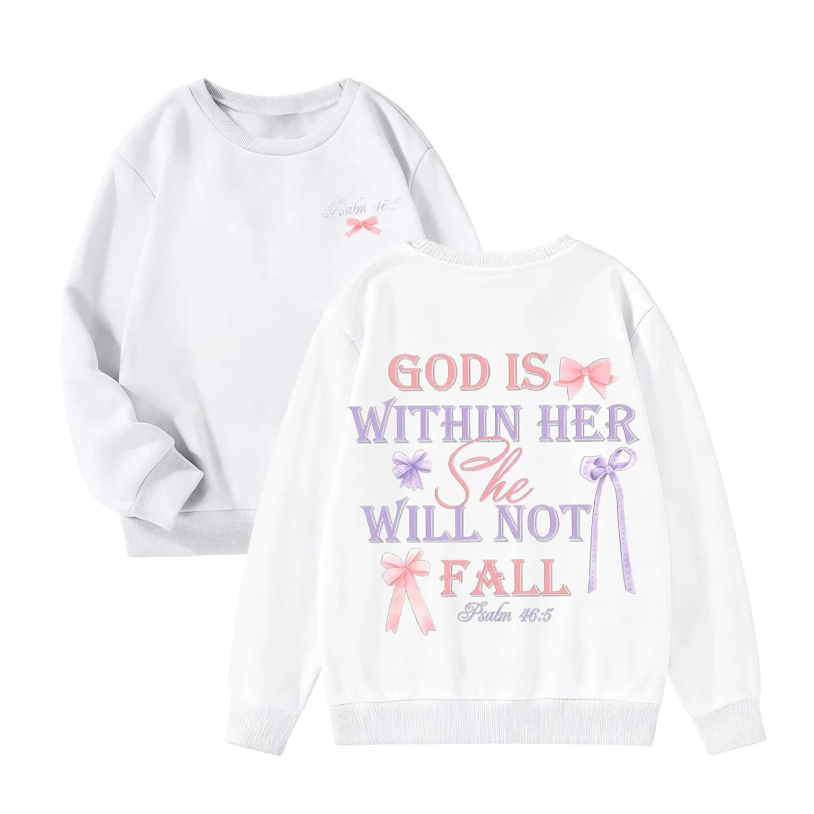 Детский свитер с принтом, детский свитер с длинными рукавами и круглым вырезом, повседневный топ для девочек и мальчиков, мягкая флисовая спортивная кофта, фото №1