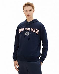 Свитшот TomTailor 1039497ХХ10668 Темно-синій XL - Фото 1