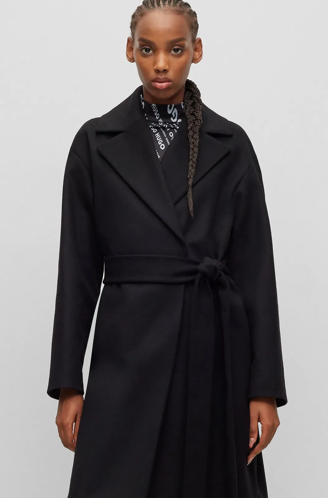 Пальто HUGO Mabellina Жіноче, фото №6 Пальто HUGO Mabellina Жіноче, фото №6