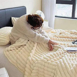 Покривало Heavyoff М'яка, Пухнаста, Флісова, для дивану, Тепла synthetic.ua - Фото 1