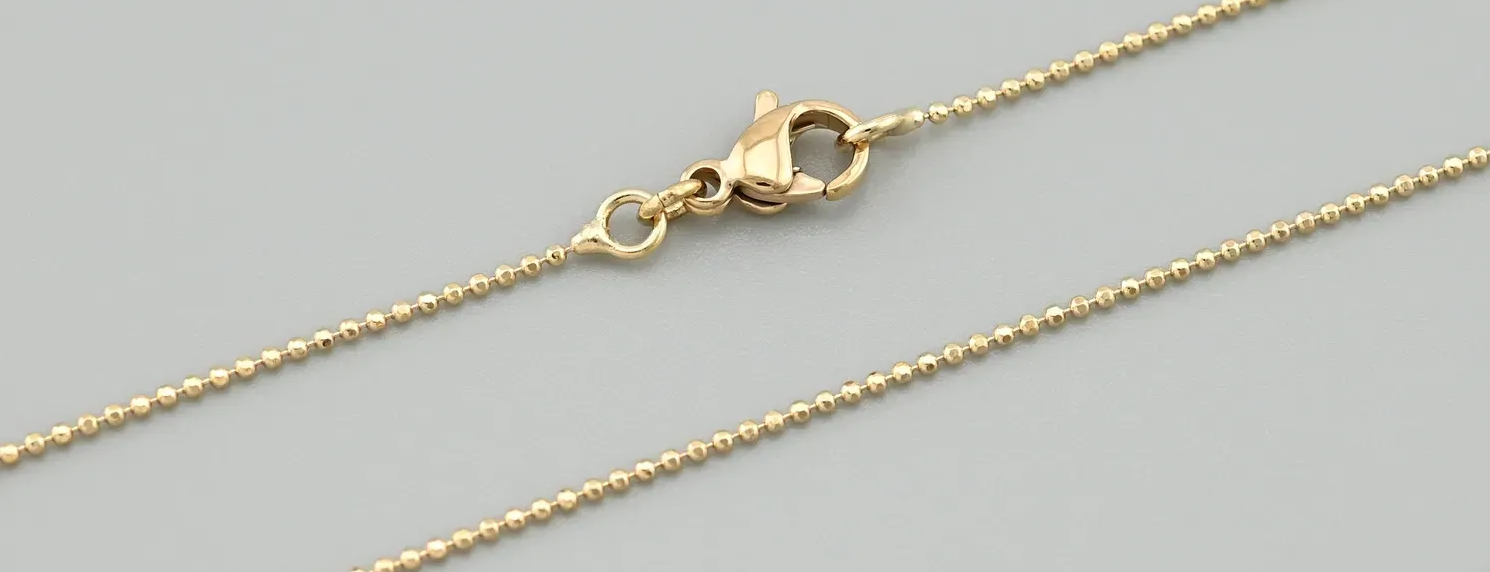 Ланцюжок позолочений на шию, жіночий, 50 см, фото №3 Ланцюжок позолочений на шию, жіночий, 50 см, фото №3